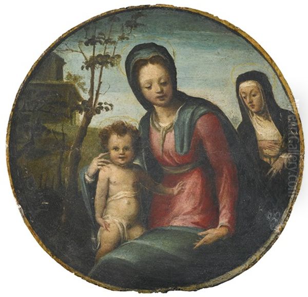 Madonna And Child With Saint Catherine Of Siena - view 1