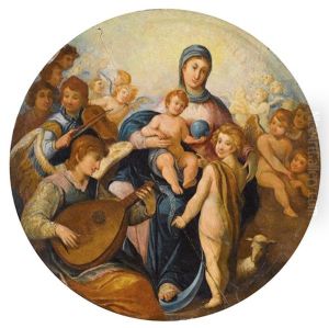 Madonna Mit Kind by Domenico Beccafumi
