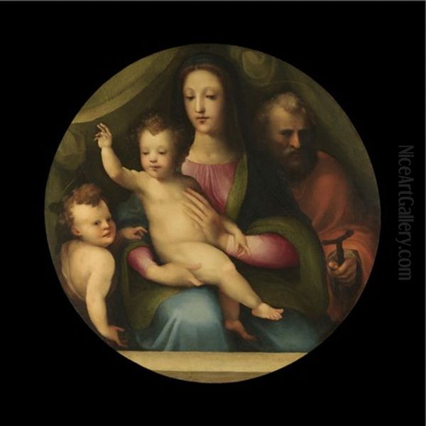 The Holy Family With The Infant Saint John The Baptist - view 1