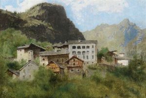 Paese Di Montagna (nei Pressi Di Quincinetto) Paese Di Montagna (nei Pressi Di Quincinetto)