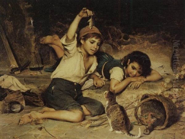Bambini Con Il Gatto - view 1