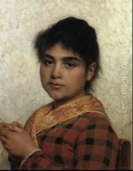 Portrait Of A Young Girl - view 1