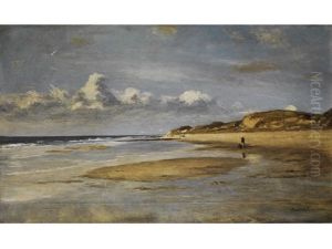 Kuste In Der Normandie by Gustav von Bechtolsheim