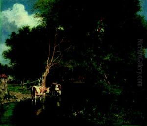 Am Wasser by Gustav von Bechtolsheim
