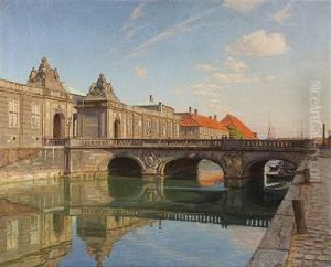 Marmorbroen (the Marble Bridge) In Copenhagen