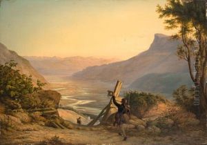 The Adige Valley by Heinrich Beck