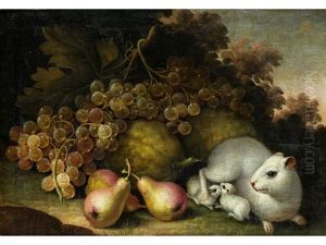 Fruchtestilleben Mit Meerschweinchen