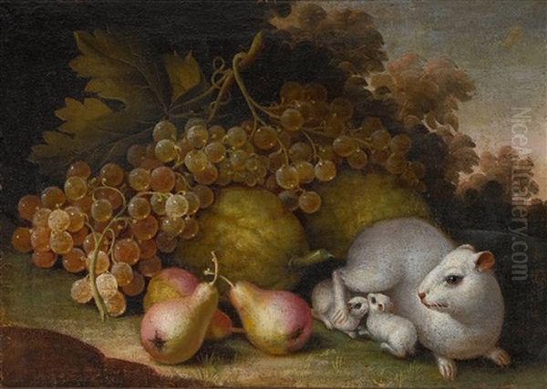 Fruchtestillleben Mit Meerschweinchen - view 1