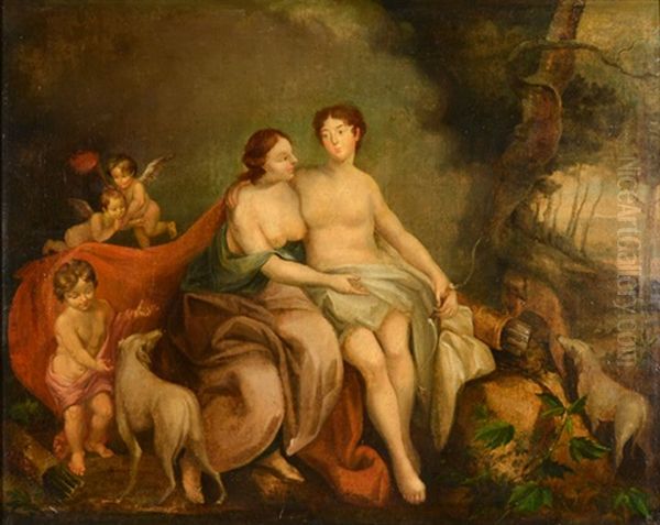 Diana And Her Lover (allegorical) - view 1