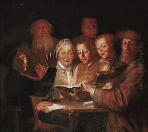 A Music Party By Candlelight
