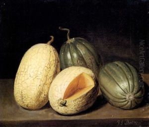 Melons On A Ledge.