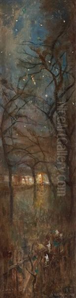 Starry Night, Scene From Normandy - view 1