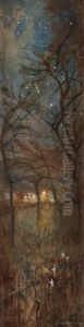 Starry Night, Scene From Normandy by Julia Beck