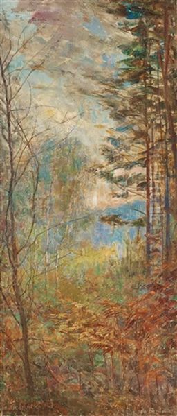 Autumn Landscape, Beaumont-le-roger - view 1