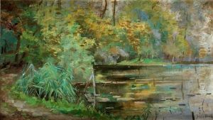Trad Vid Flodbank by Julia Beck
