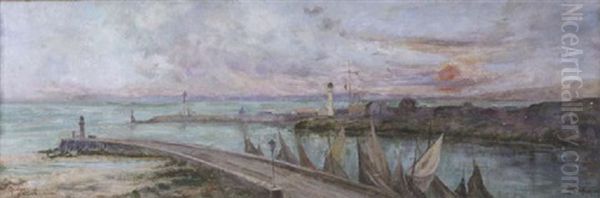 Hamnen I Honfleur - view 1