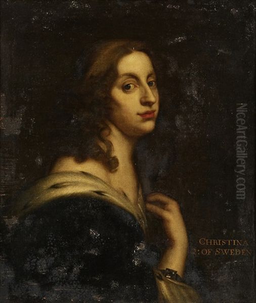 Portrait Of Queen Kristina - view 1