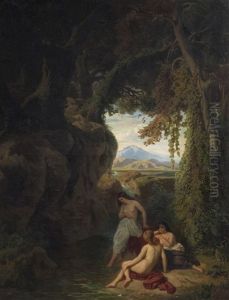 Nymphes Au Bois by Carl Ludwig Friedrich Becker