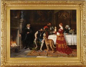 Anton Fugger Burning The Debenture Bonds Of Charles V In 1535