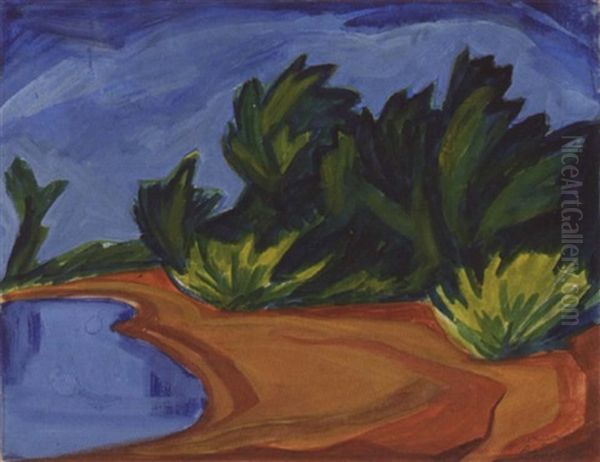 Italienische Kustenlandschaft - view 1