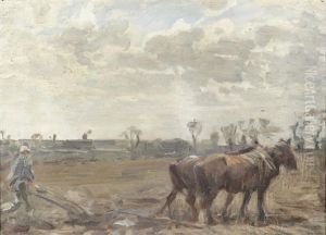 Ploughing Scene, Suffolk