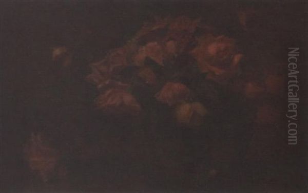 Still Life With Red Roses - view 1