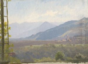 Blick Vom Weinburger Laubengang In Die Landschaft Bei St. Gallen Blick Vom Weinburger Laubengang In Die Landschaft Bei St. Gallen