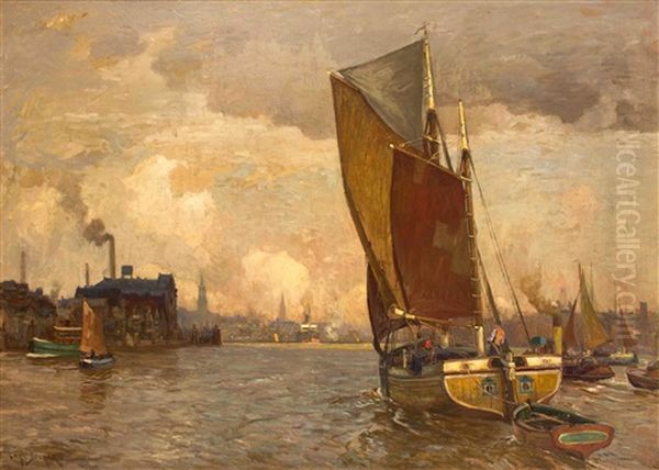 Einfahrt In Den Hamburger Hafen - view 1