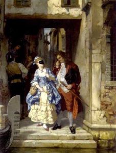 Karneval Von Venedig by Carl Becker