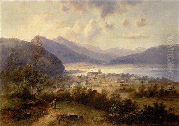 Ansicht Vom Tegernsee - view 1