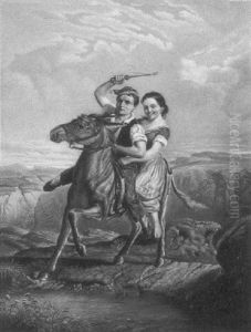 Two Children On A Horse Two Children On A Horse
