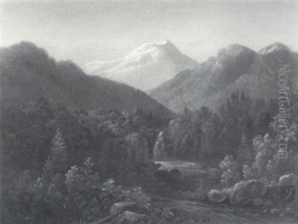 The Waterfall, Autumn - view 1