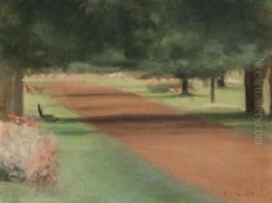 Chestnut Avenue, Ballarat Gardens by Clarice Marjoribanks Beckett