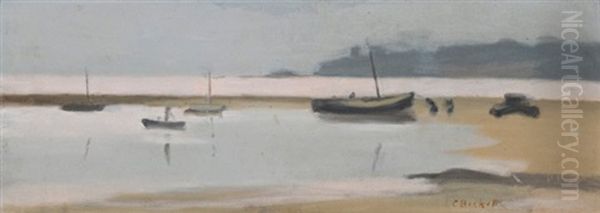 Misty Day, Towards Black Rock - view 1