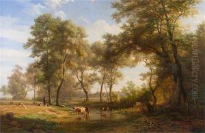 Landschaft Mit Prien In Prien Am Chiemsee