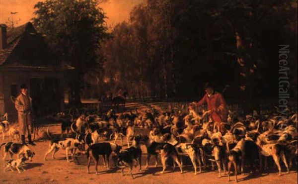 Sammlung Der Jagdhunde (assembling The Hounds) - view 1