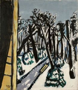 Tiergarten Im Winter by Max Beckmann