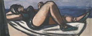 Schlafende Am Strand (quappi At The Beach)