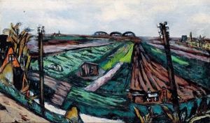 Polderlandschaft Mit Hembrug by Max Beckmann