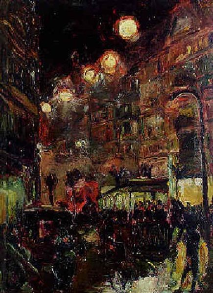 Strasse Bei Nacht - view 1