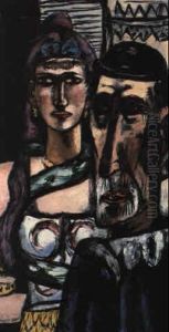 Artisten by Max Beckmann
