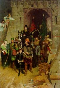 The Surrender Of The City by Wilhelm Beckmann
