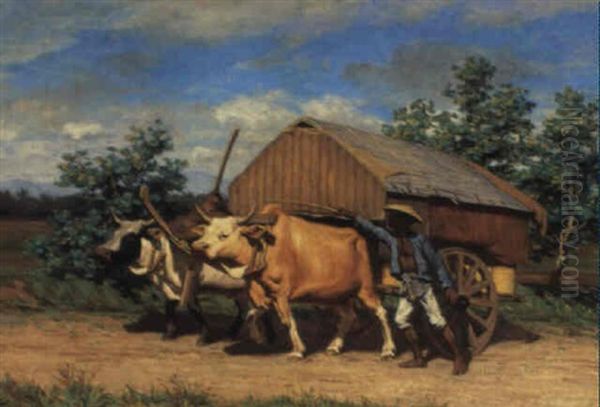 The Ox-cart - view 1