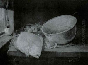 Still Life: Before The Feast by Arthur Beckwith