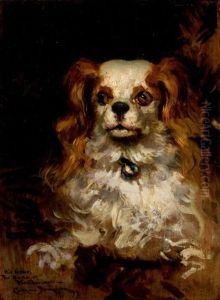 The Duke Of Marlborough, Portrait Of A Puppy