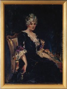 Portrait Of Miss Nellie O. Pevear (sketch) Portrait Of Miss Nellie O. Pevear (sketch)