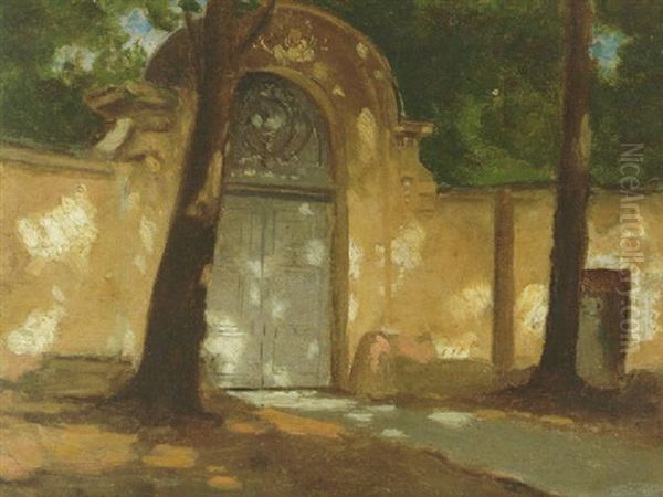 Sun Dappled Gate - view 1