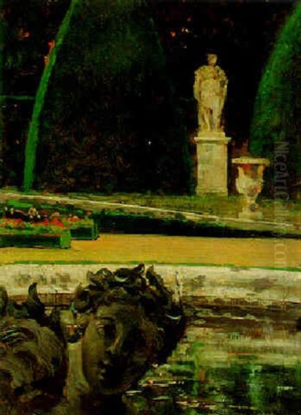 Statues In The Fountain - view 1