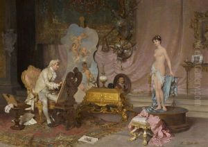 The Artist's Model by Francesco Beda