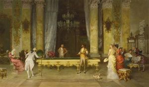 A Game Of Billiards by Francesco Beda